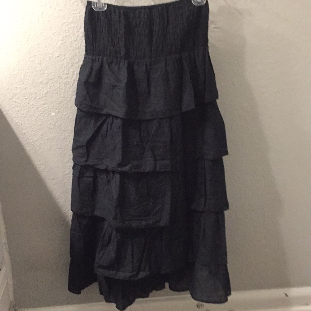 Mossimo strapless linen dress